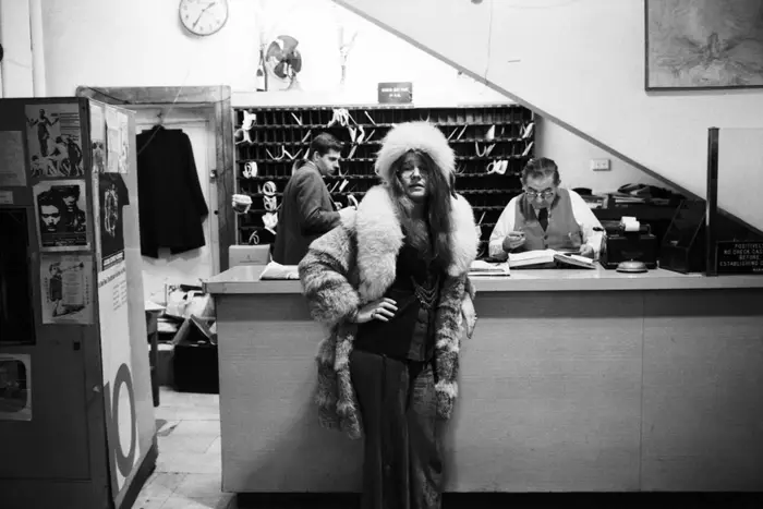 Janis Joplin at The Chelsea Hotel (David Gahr/Getty Images)